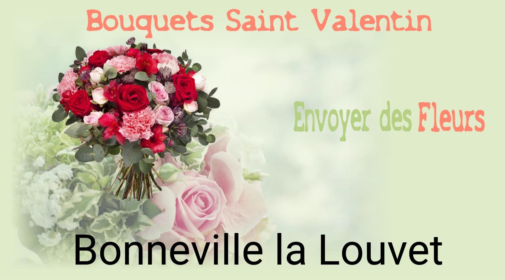 Roses de Saint-Valentin livrées à Bonneville-la-Louvet